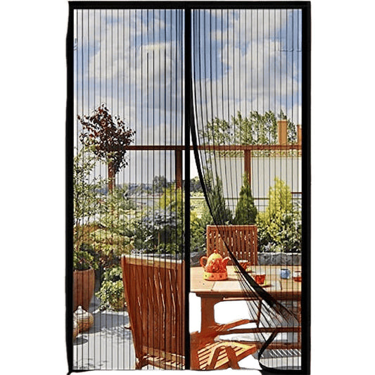 Keep Bugs Out with Magnetic Screen Door