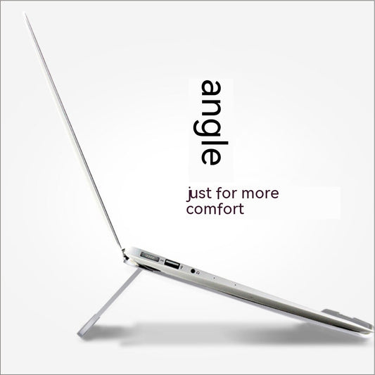 Portable Aluminum Laptop/Tablet Stand – Fold, Work Anywhere Easily