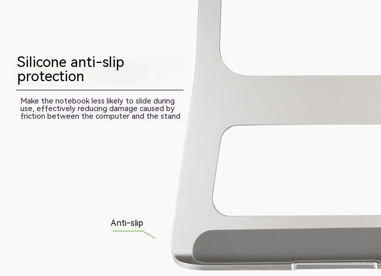 Portable Aluminum Laptop/Tablet Stand – Fold, Work Anywhere Easily
