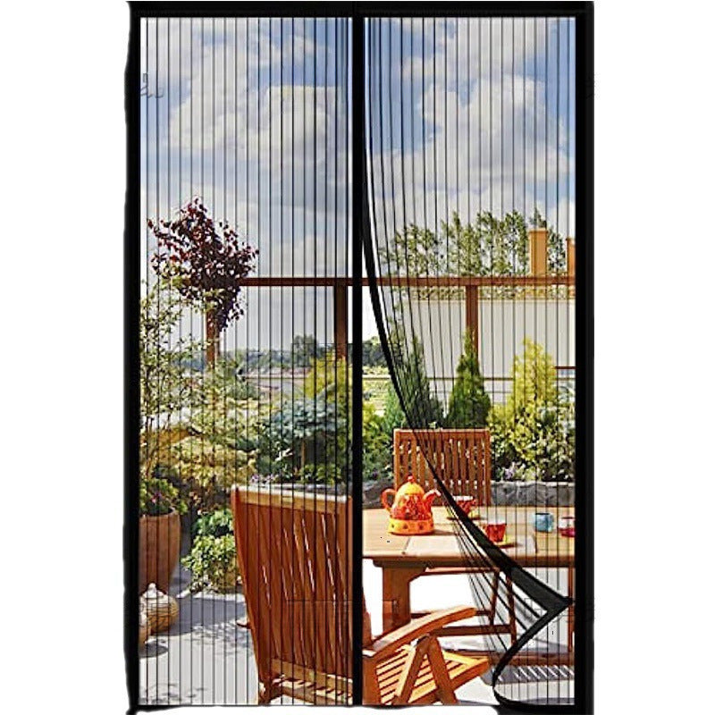 Keep Bugs Out with Magnetic Screen Door