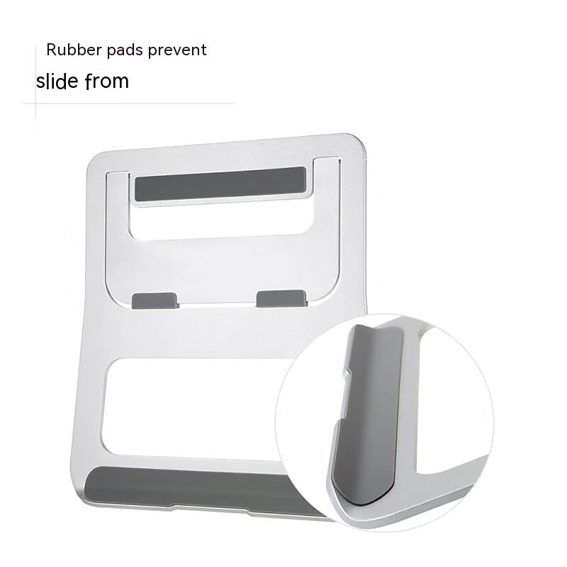 Portable Aluminum Laptop/Tablet Stand – Fold, Work Anywhere Easily